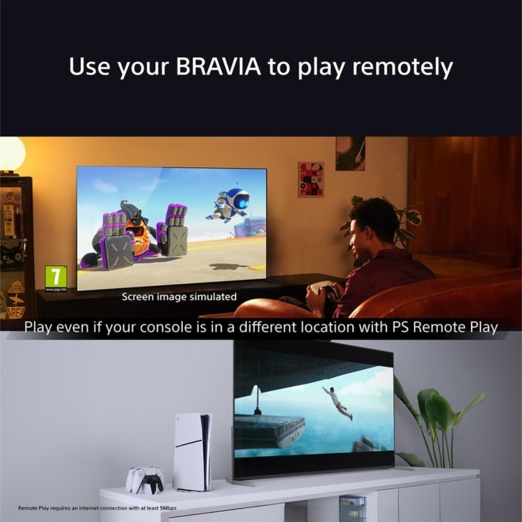Sony BRAVIA XR K55XR8M25BP 55" 4K Ultra HD Smart OLED TV HDR Dolby Vision & Google TV - Image 10