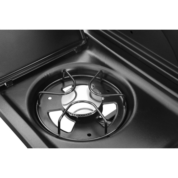 Boss Grill Premium Dual Fuel - 2 Burner Dual Fuel BBQ Grill with Side Burner - Stainless Steel - Image 11