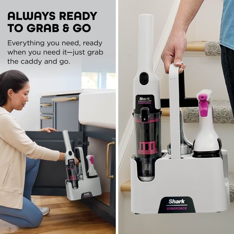 Shark HX100UKT Stainforce Cordless Handheld Vacuum Cleaner. Lightweight portable and powerful with pet hair tool - Image 11