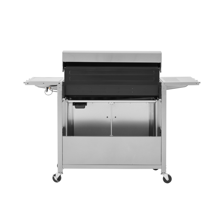 Boss Grill Georgia Classic - 6 Burner Gas BBQ Grill with Side Burner - Silver - Image 11