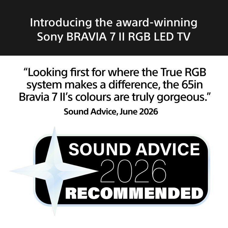 Sony BRAVIA 7 K75XR75M2PB 75 Inch 4K HDR True RGB LED Smart Google TV with Dolby Vision - Image 11