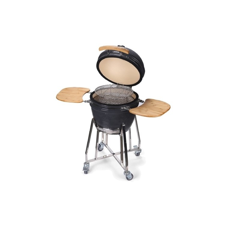 Boss Grill The Egg - 18 Inch Ceramic Kamado Style Charcoal Egg BBQ Grill - Image 11