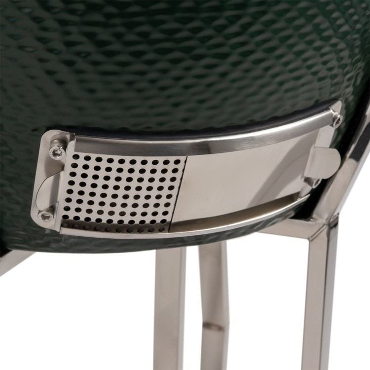 Boss Grill The Egg - 18 Inch Ceramic Kamado Style Charcoal Egg BBQ Grill - Green - Image 12