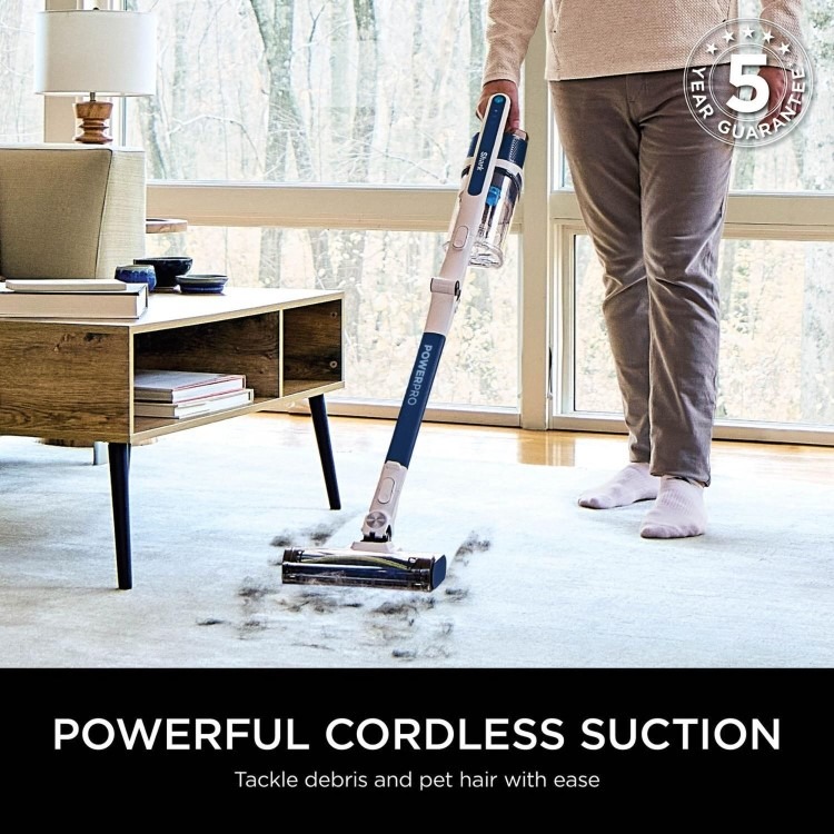 Shark PowerPro Cordless Stick Vacuum Cleaner - Navy Metallic - Image 12