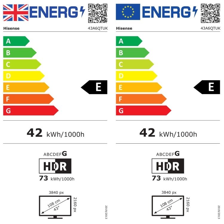 Hisense 43A6QTUK 43 inch Smart 4K Ultra HD TV - Image 14