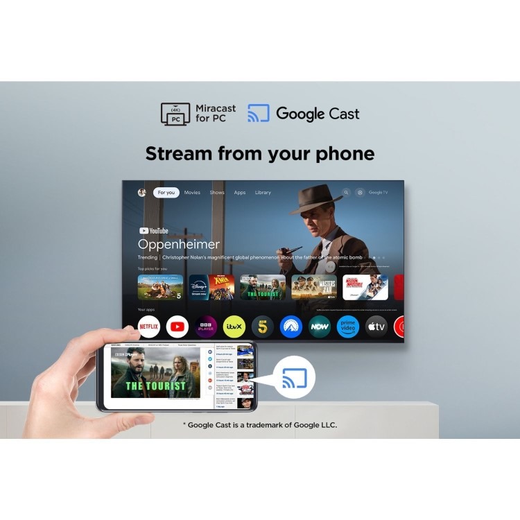 TCL 85P7K-UK 85" 4K QLED Smart Google TV – Dolby Vision Dolby Atmos Game Accelerator - Image 15