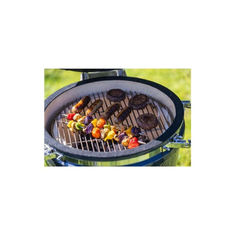Boss Grill The Egg - 18 Inch Ceramic Kamado Style Charcoal Egg BBQ Grill - Image 13
