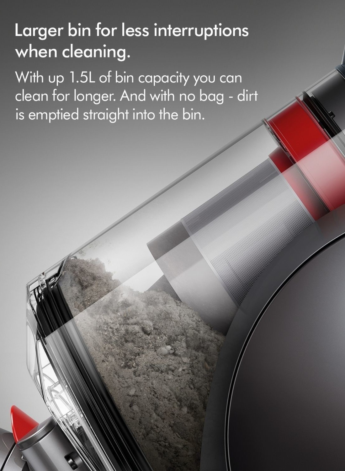 Dyson Big Ball Animal 2 Cylinder Corded Vacuum Cleaner - Iron & Purple - Image 5