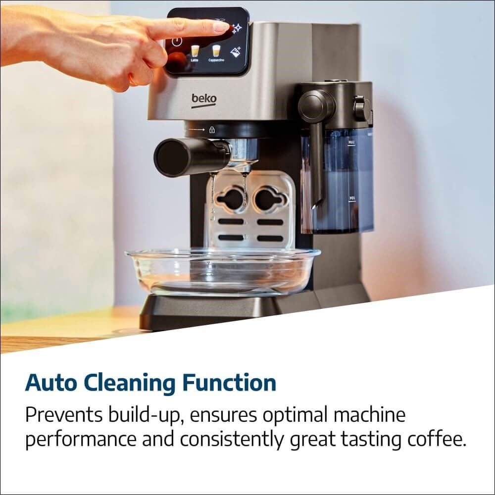 Beko CaffeExperto Espresso Coffee Machine CEP5304X – Black - Image 7