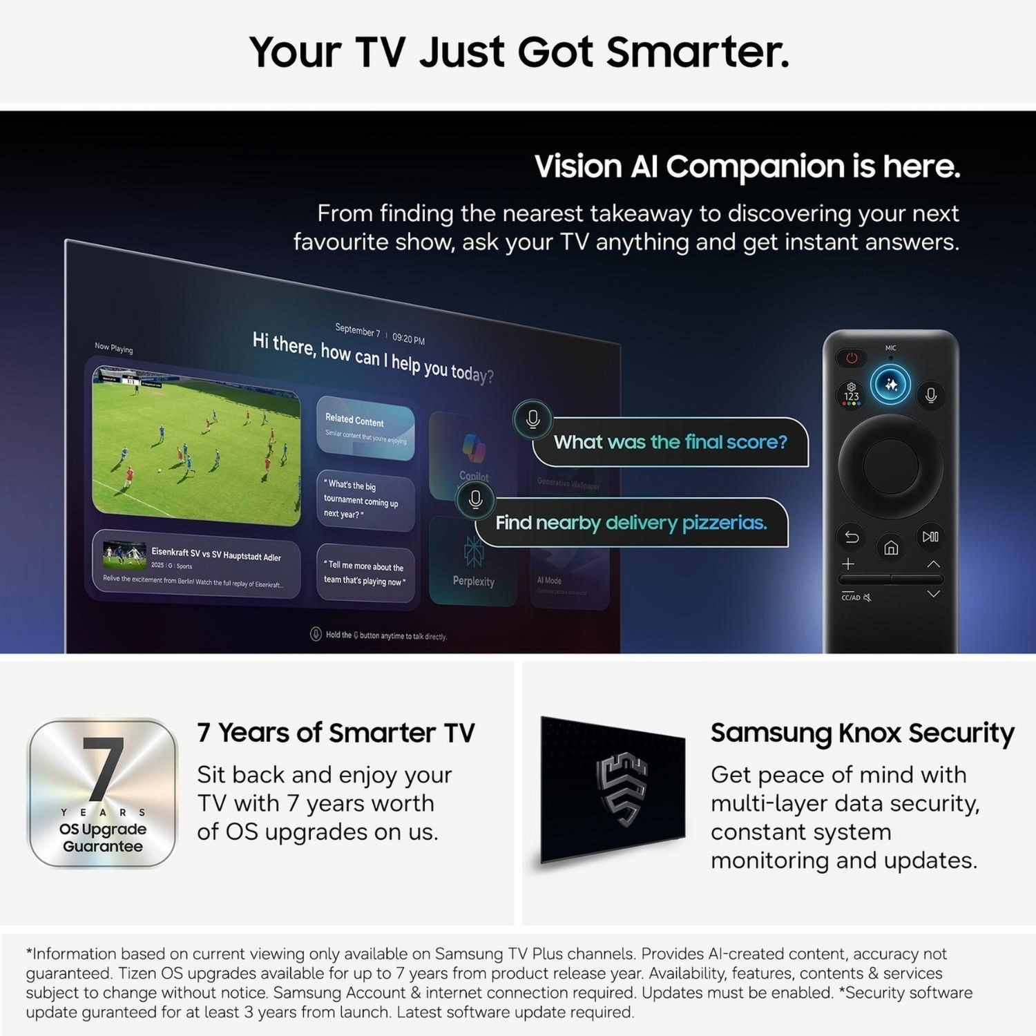 Samsung QE85QN73HAUXXU 85" Neo QLED 4K Ultra HD Smart TV with Tizen OS Quantum Mini LED AI 4K Upscaling Gaming Hub Vision AI HDR Smart TV - Image 12