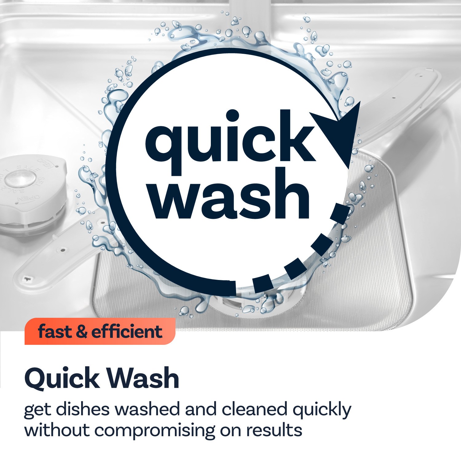 Beko Freestanding Dishwasher – Quick&Shin, Silver - Image 6