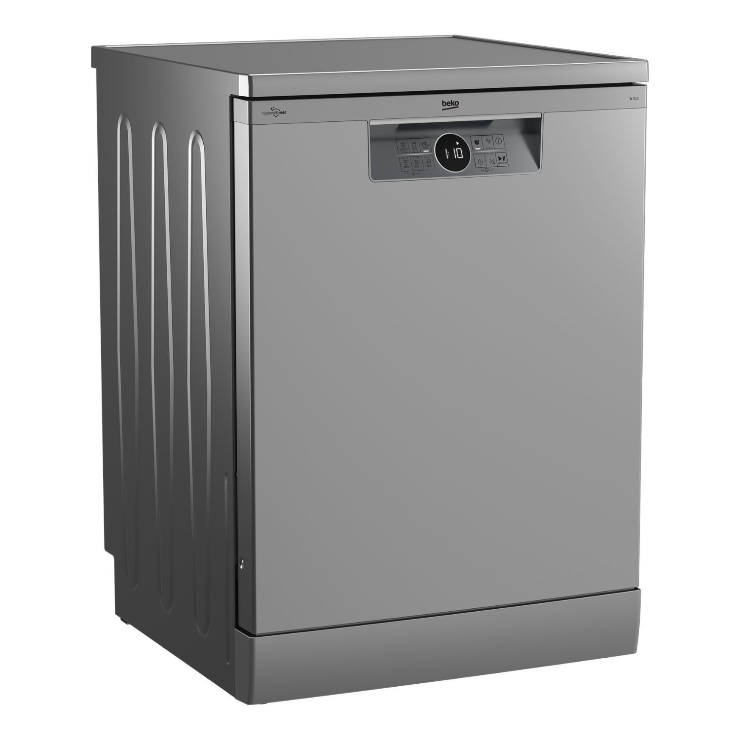 Beko HygieneIntense Freestanding Dishwasher - Quick&Shine Silver - Image 2