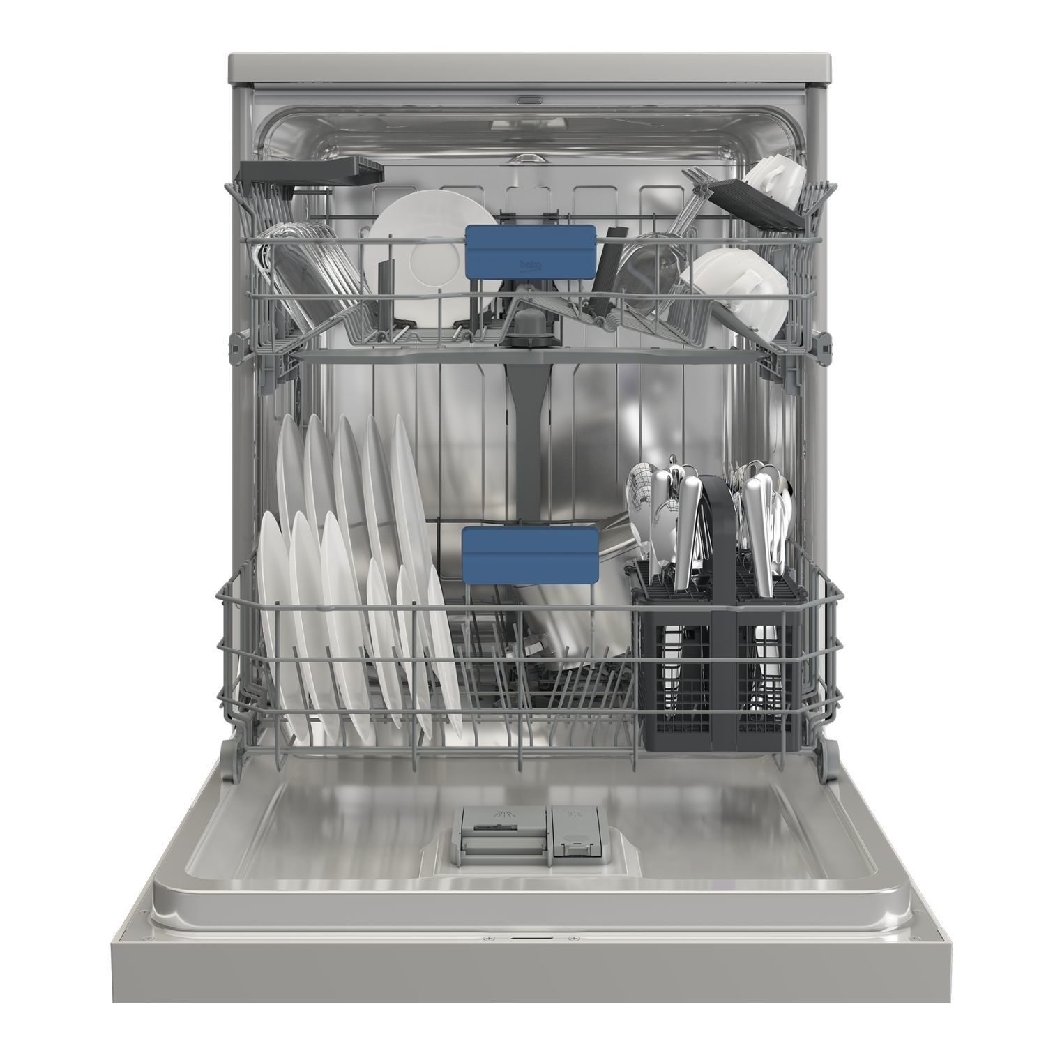 Beko HygieneIntense Freestanding Dishwasher - Quick&Shine Silver - Image 3