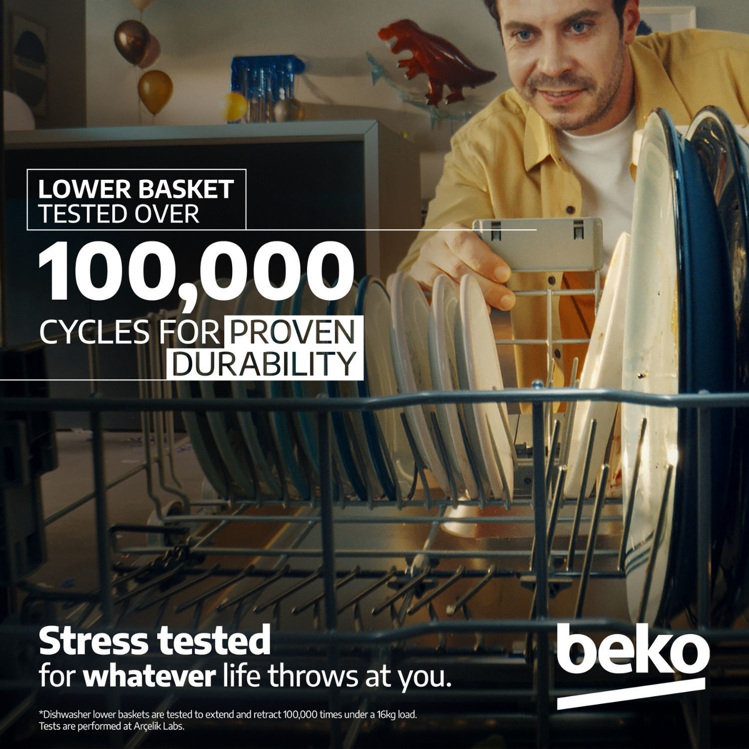 Beko HygieneIntense Freestanding Dishwasher - Quick&Shine Silver - Image 9