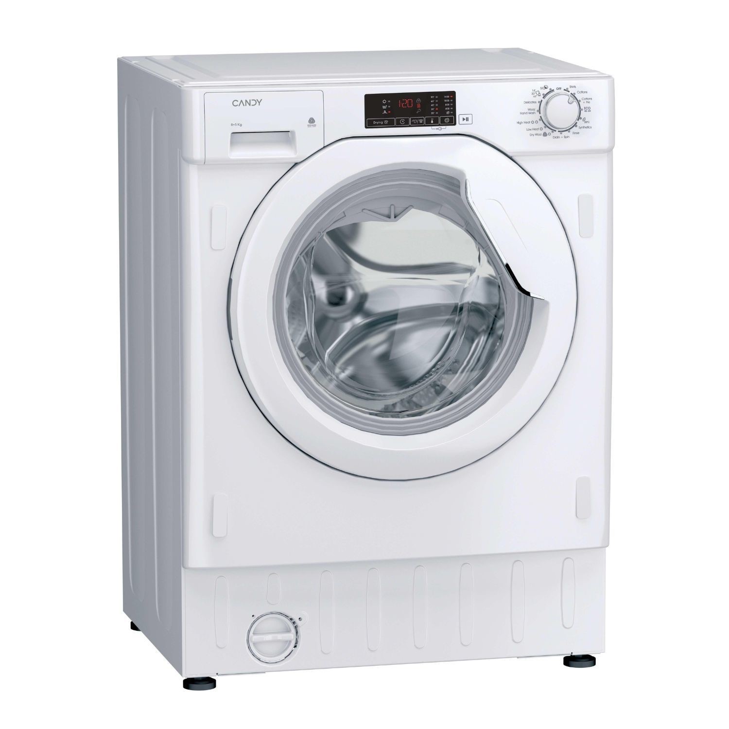 Candy Smart 8kg Wash 5kg Dry 1400rpm Integrated Washer Dryer - White - Image 5