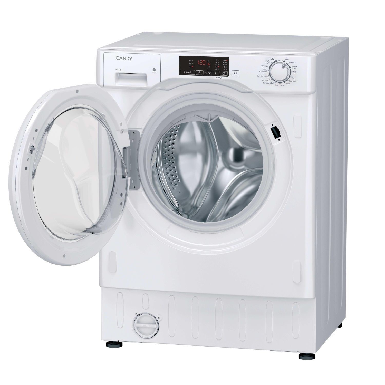 Candy Smart 8kg Wash 5kg Dry 1400rpm Integrated Washer Dryer - White - Image 4