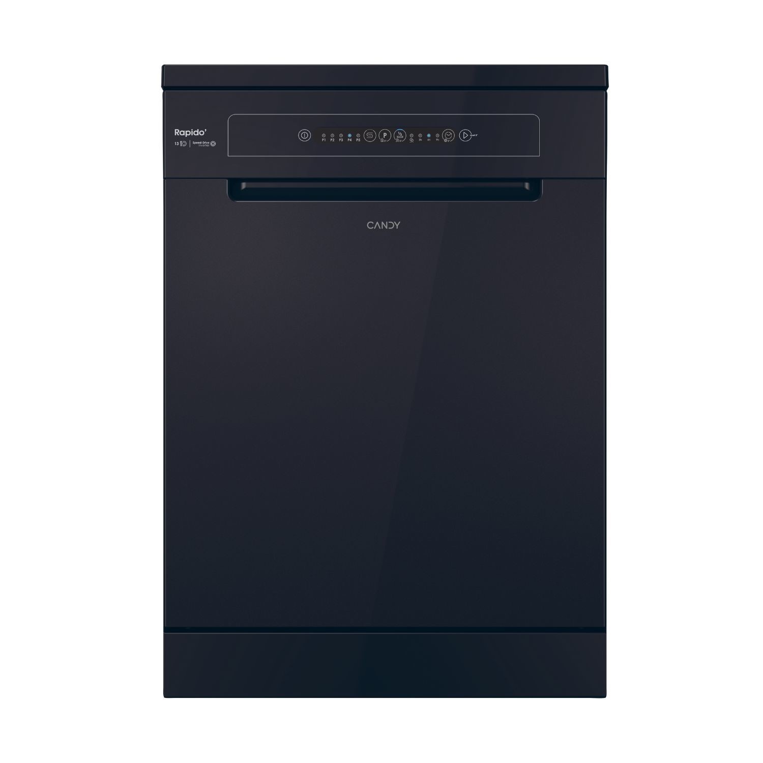 Candy Rapido Freestanding Dishwasher - C-Rated Black