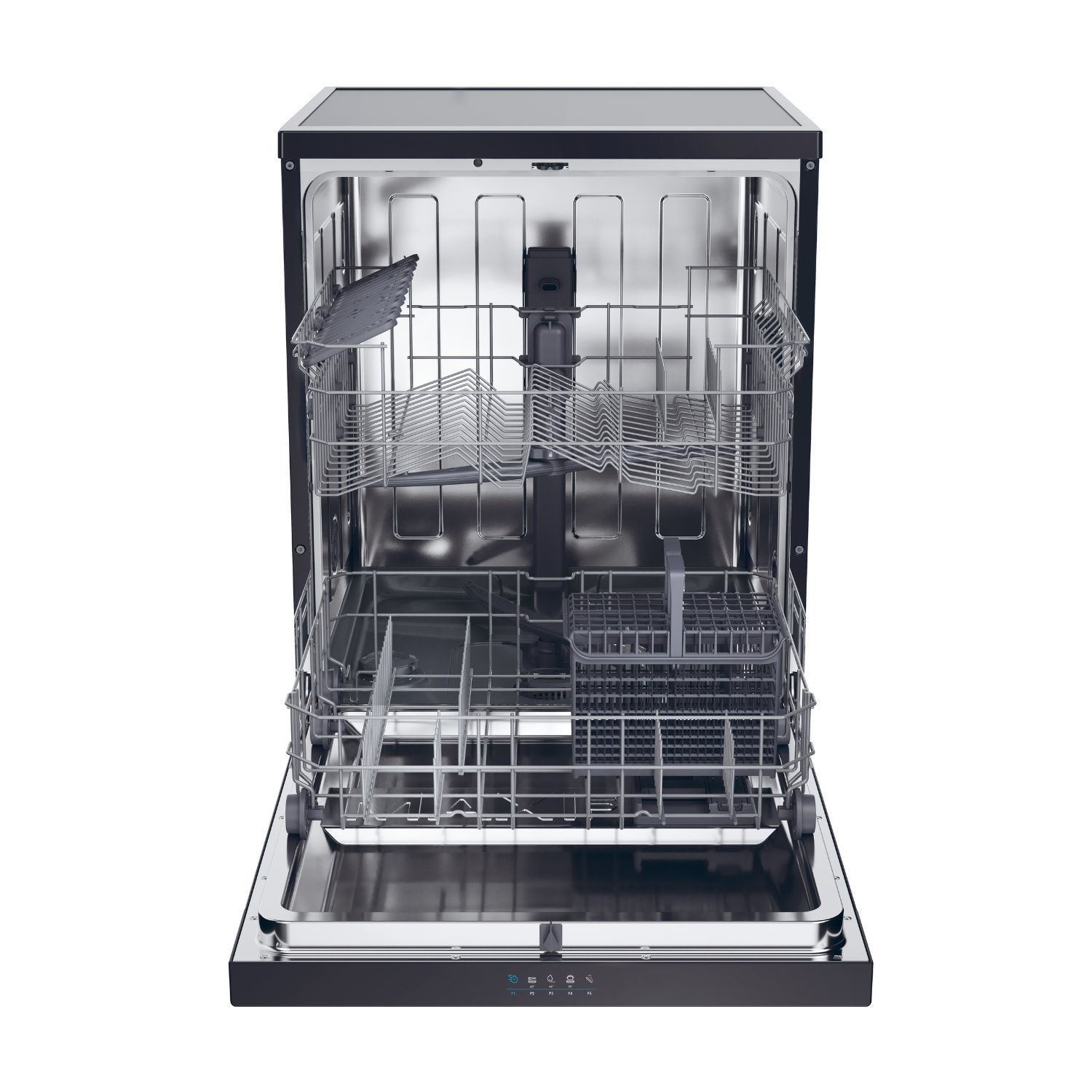 Candy Rapido Freestanding Dishwasher - C-Rated Black - Image 10