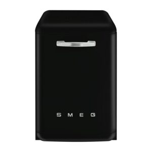 Smeg Retro Freestanding Dishwasher - B-Rated, Black