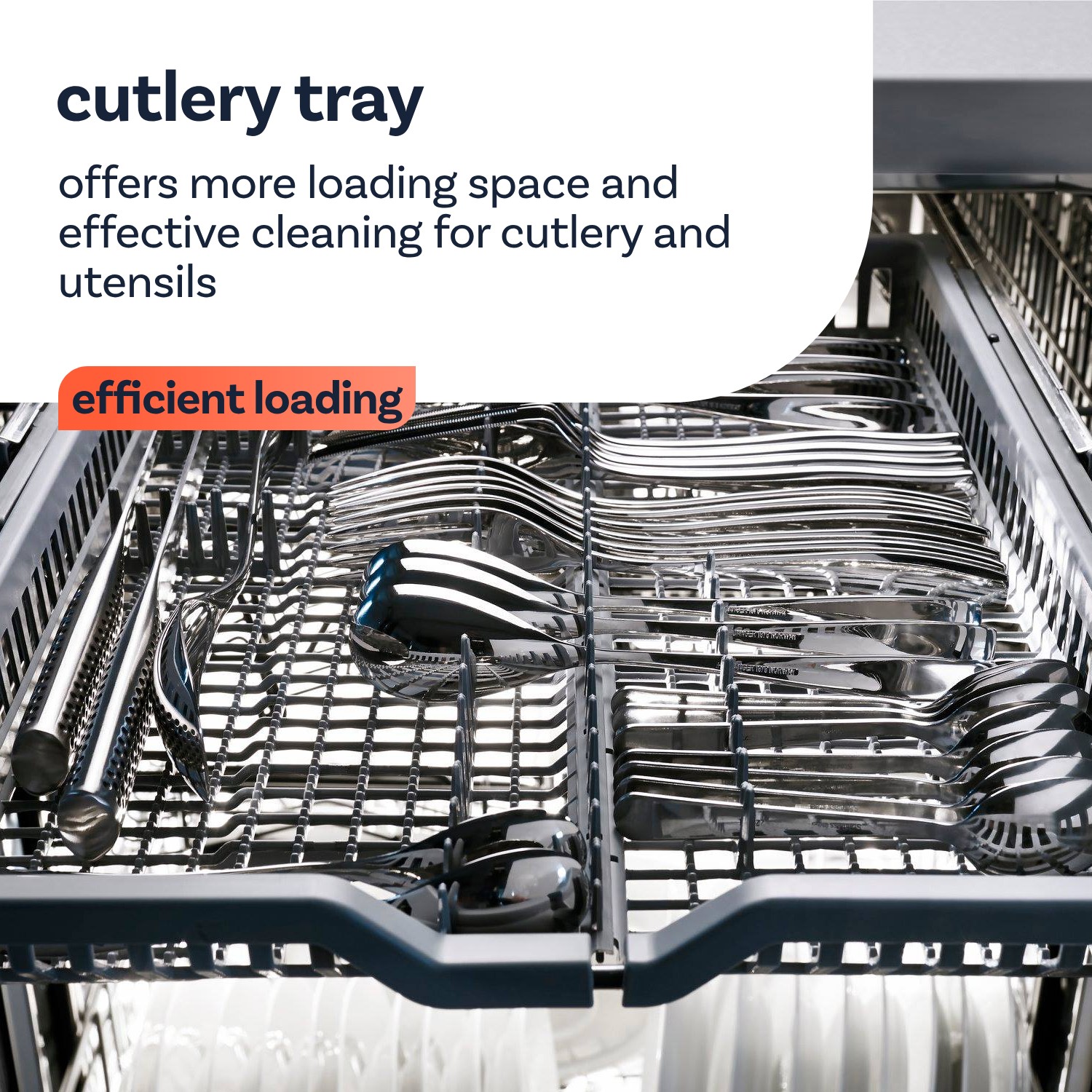Indesit Fast&Clean Freestanding Dishwasher - D-Rated White - Image 9