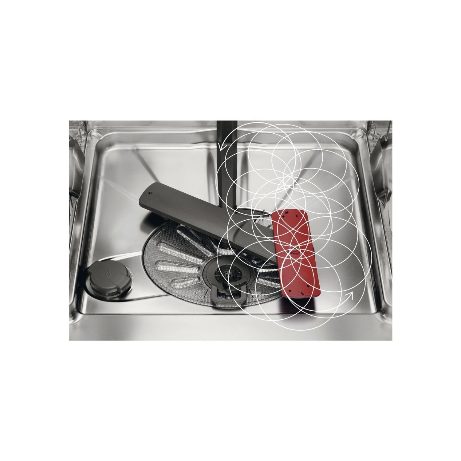 AEG 7000 GlassCare Freestanding Dishwasher - Silver A-rated - Image 6