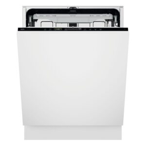 AEG 8000 SatelliteClean Pro Integrated Dishwasher - Smart Wi-Fi, A Rated, Black Control Panel