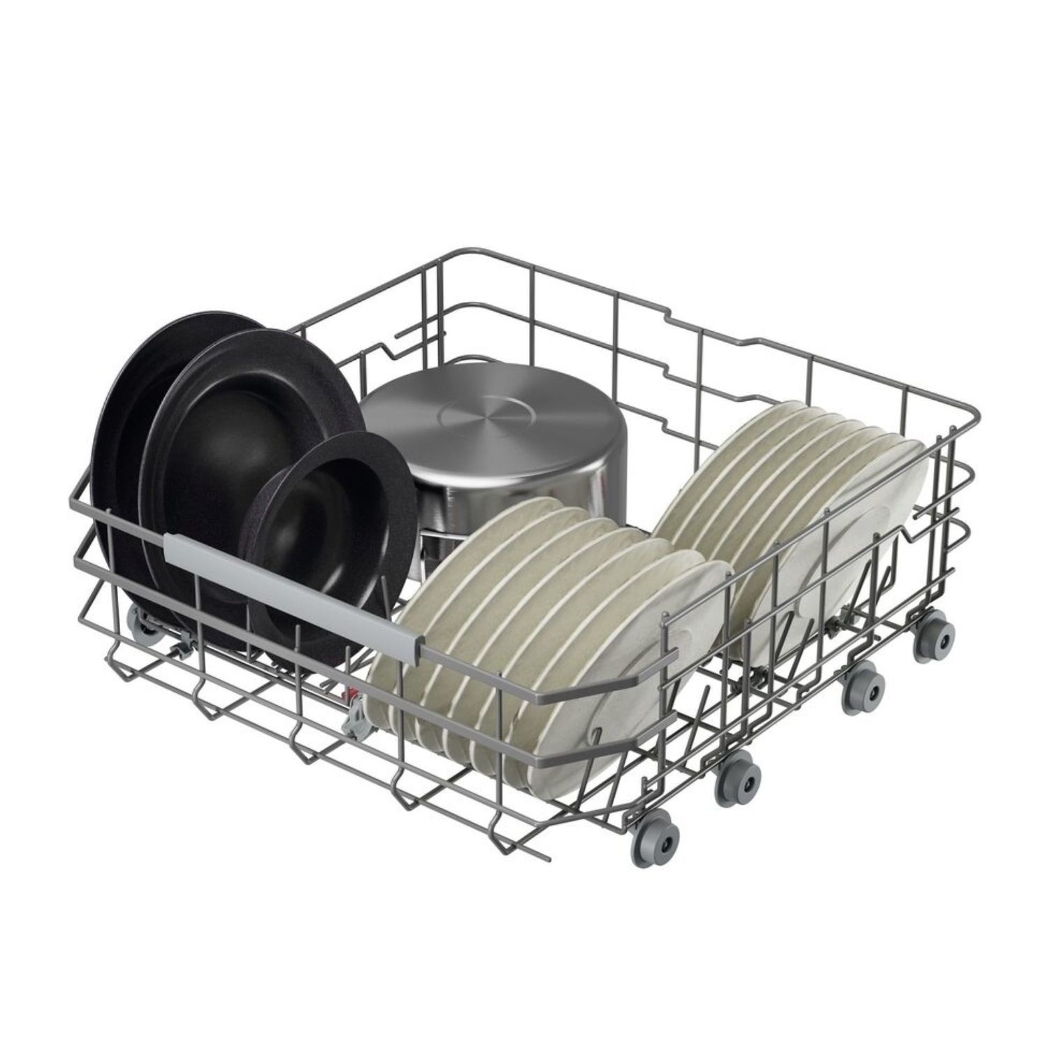 AEG 8000 SatelliteClean Pro Integrated Dishwasher - Smart Wi-Fi, A Rated, Black Control Panel - Image 3