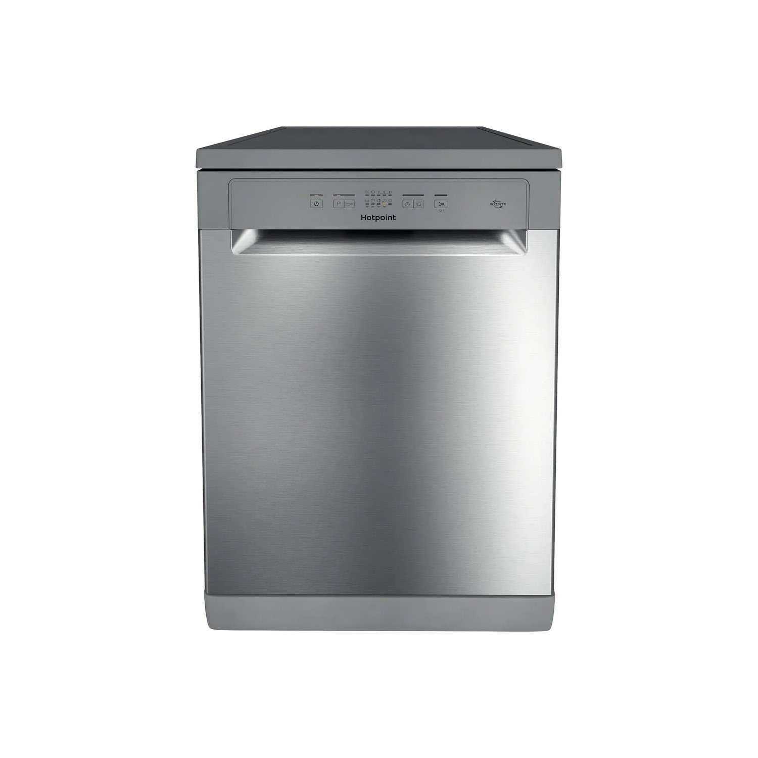 Hotpoint Freestanding Dishwasher - Inverter Motor Stainless Steel