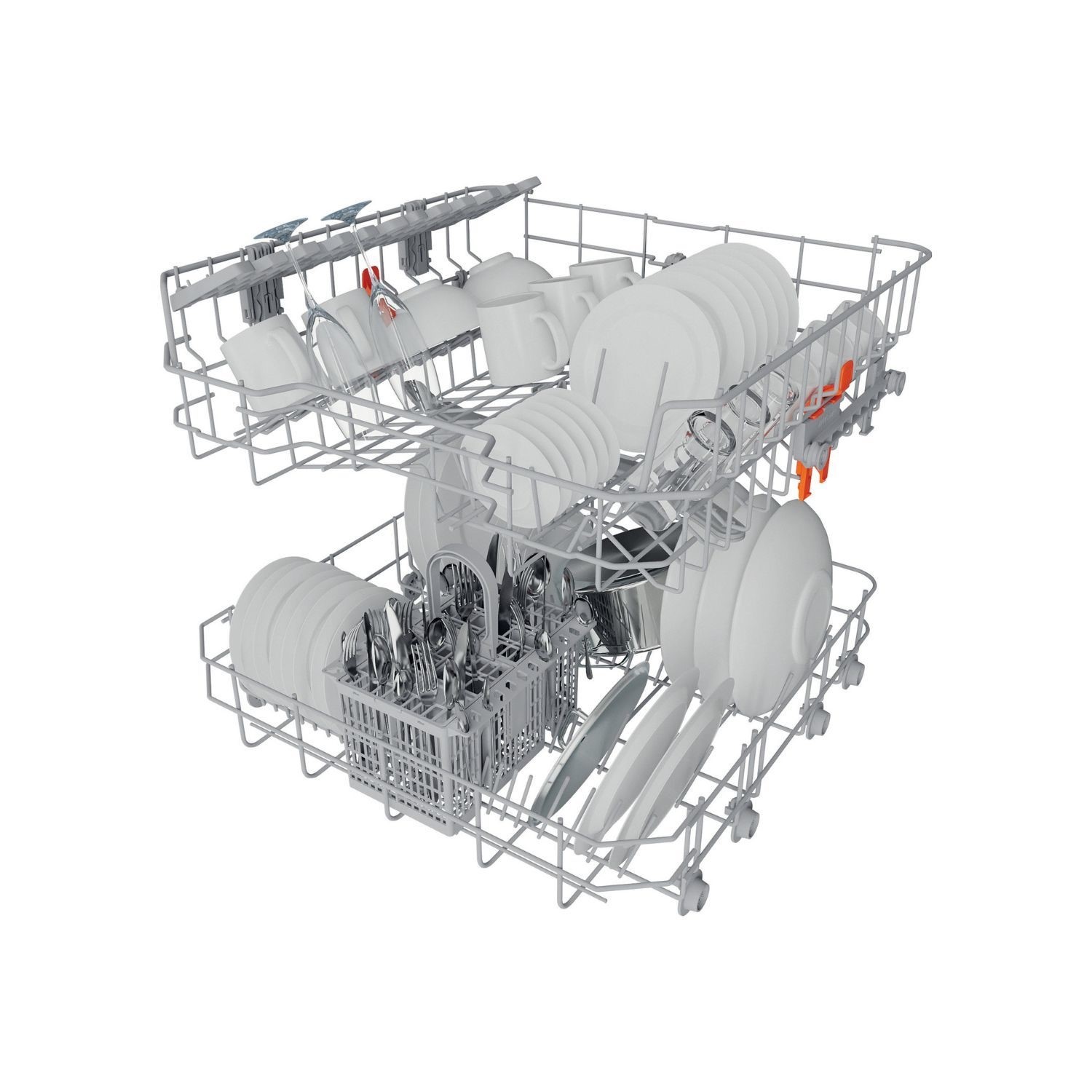 Hotpoint Freestanding Dishwasher - Inverter Motor Stainless Steel - Image 4