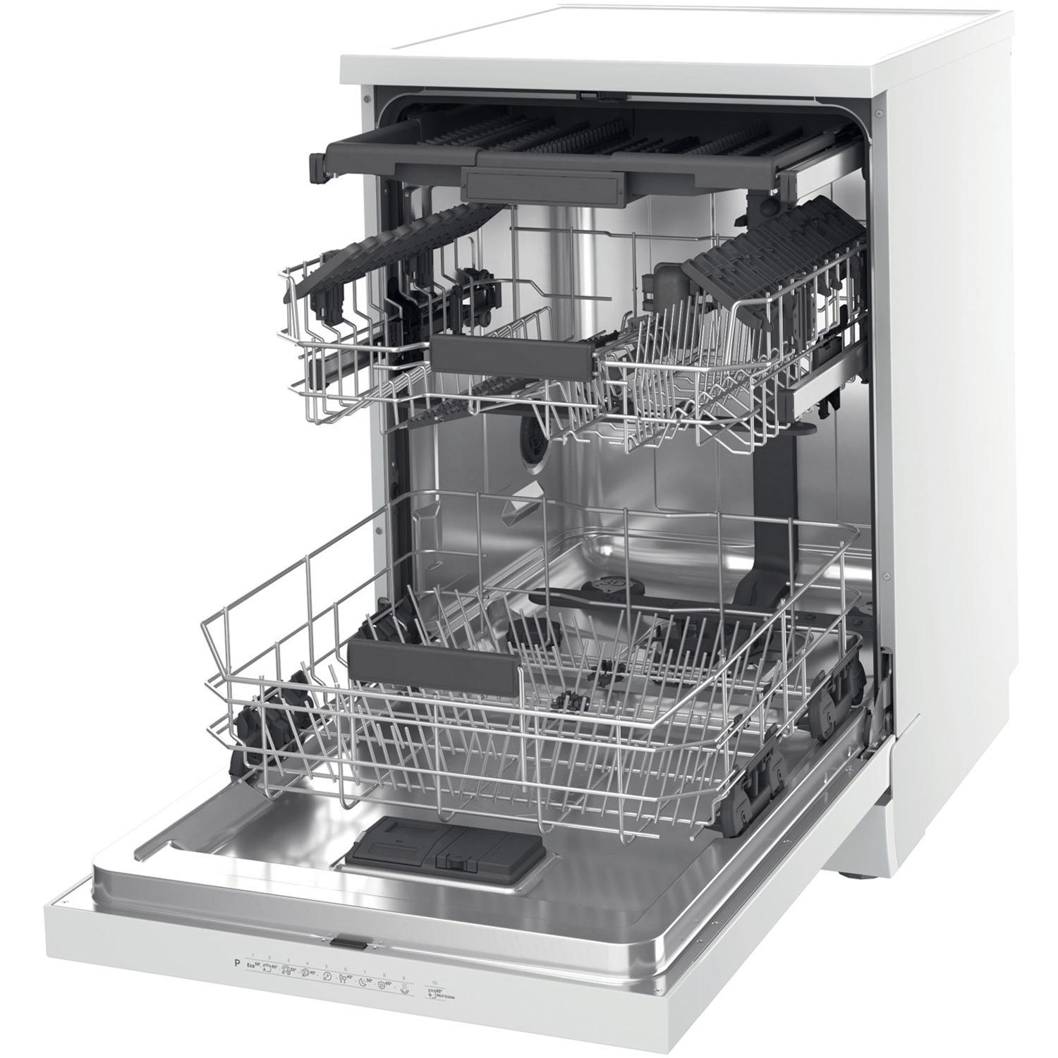 Hotpoint Freestanding Dishwasher - ActiveDry, D-Rated, White - Image 3