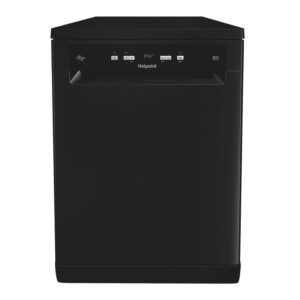 Hotpoint Freestanding Full Size Dishwasher - ActiveDry Black