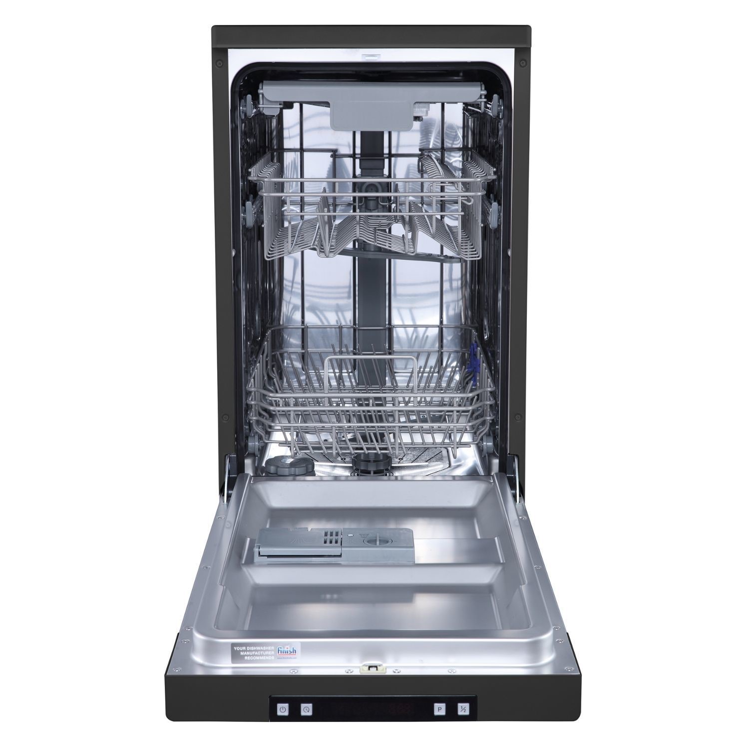 Hisense Hi4 Freestanding Slimline Dishwasher - Flexible Cutlery Tray - Black - Image 3