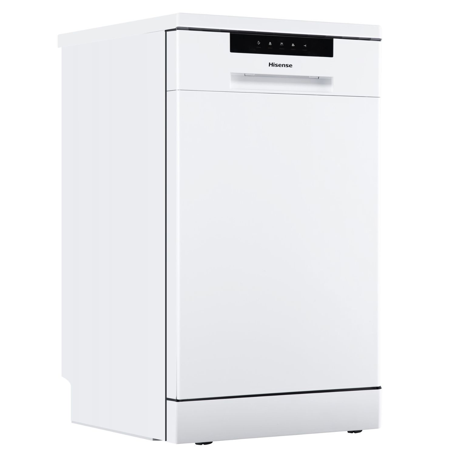 Hisense Hi4 Freestanding Slimline Dishwasher - Super Silent - White