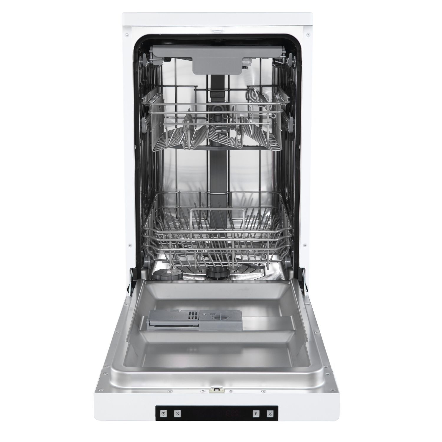 Hisense Hi4 Freestanding Slimline Dishwasher - Super Silent - White - Image 2
