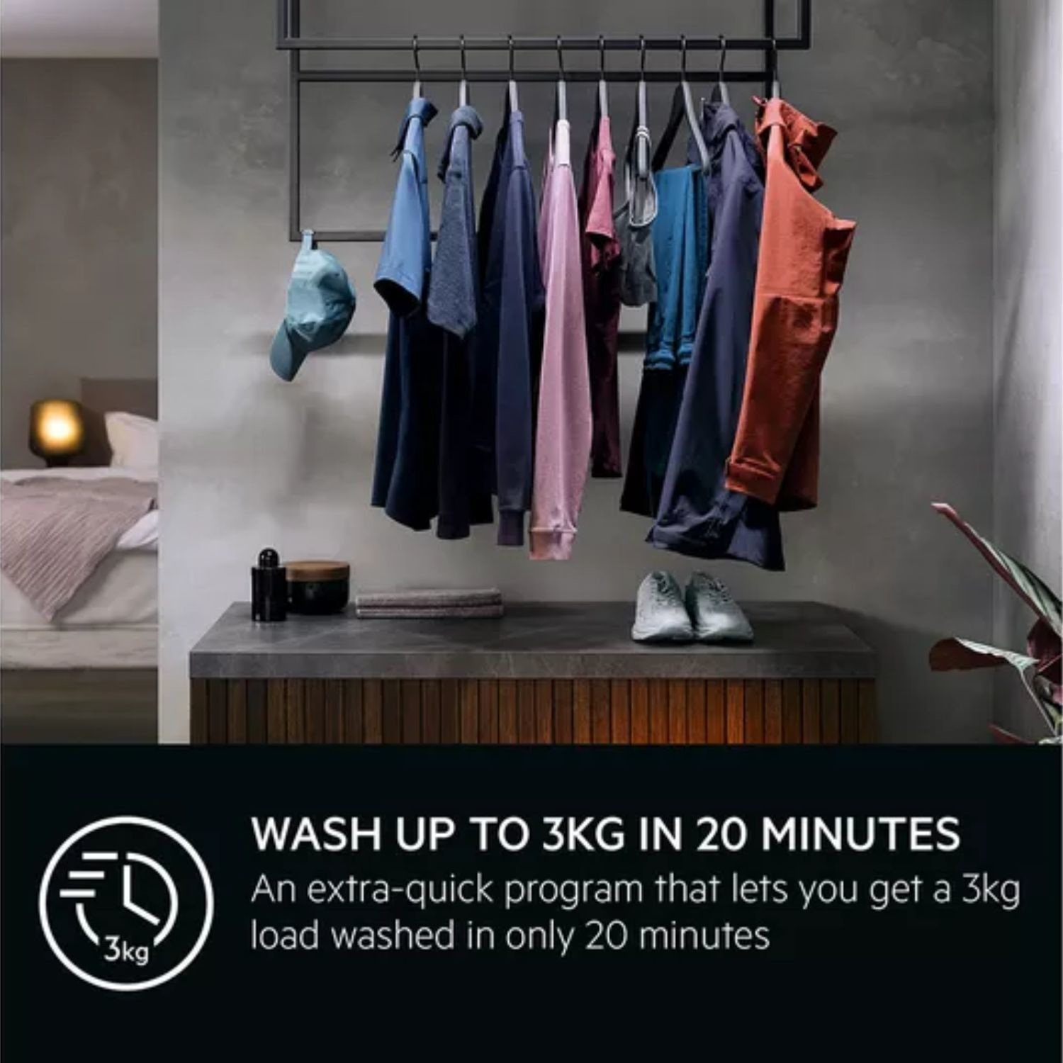 AEG 6000 Series AutoSense 9kg Wash 6kg Dry 1600rpm Washer Dryer - White - Image 10