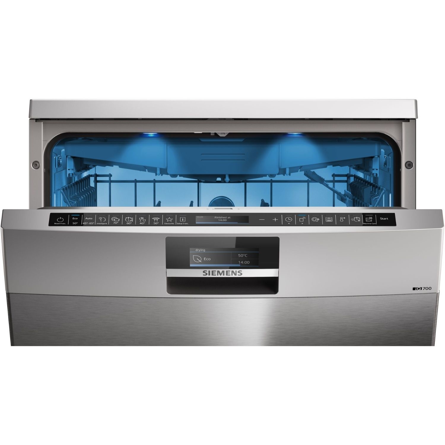 Siemens iQ700 Freestanding Dishwasher - A-rated Smart Steel - Image 4
