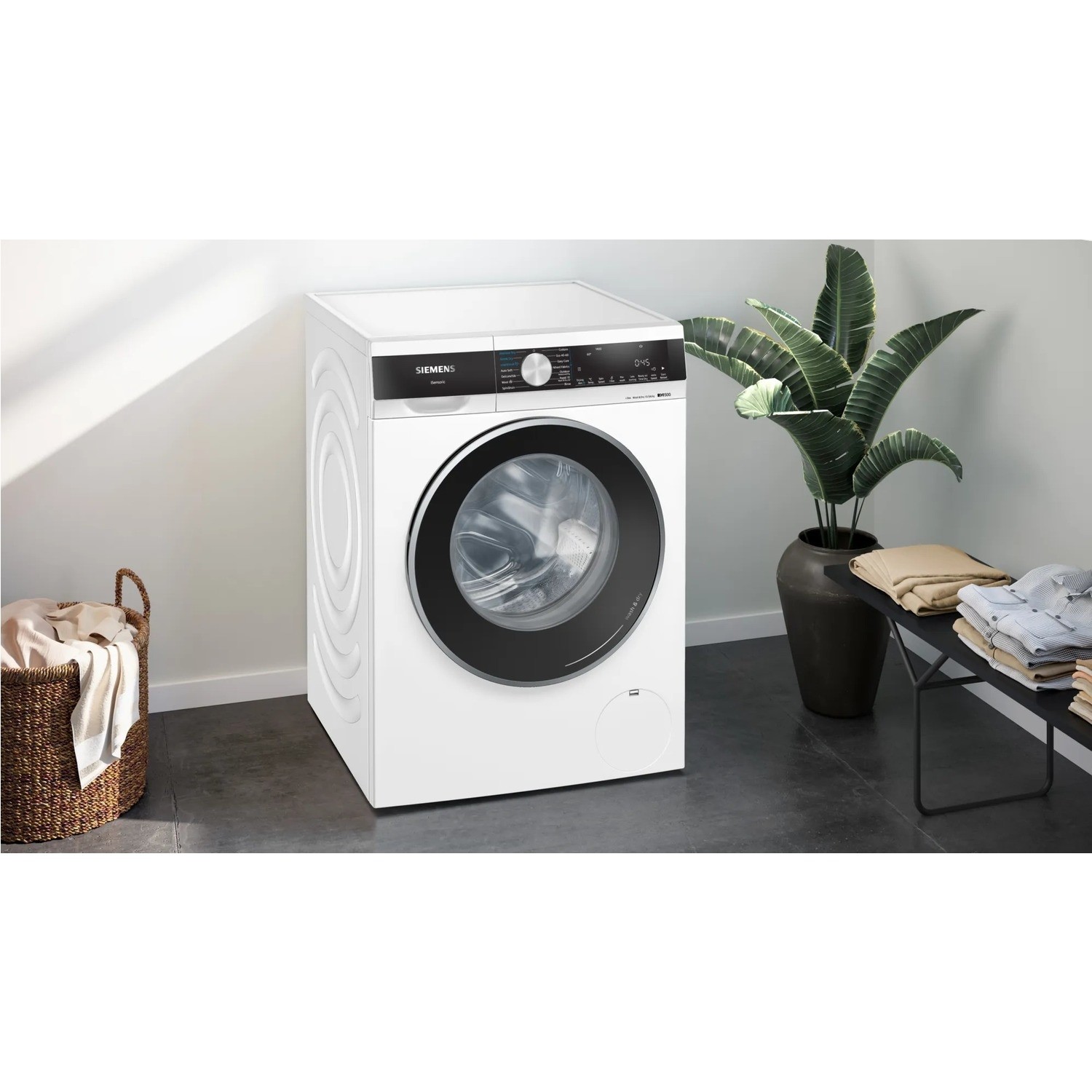 Siemens IQ-500 10.5kg Wash 6kg Dry 1400rpm - i-Dos™ , Quiet - White - Image 4