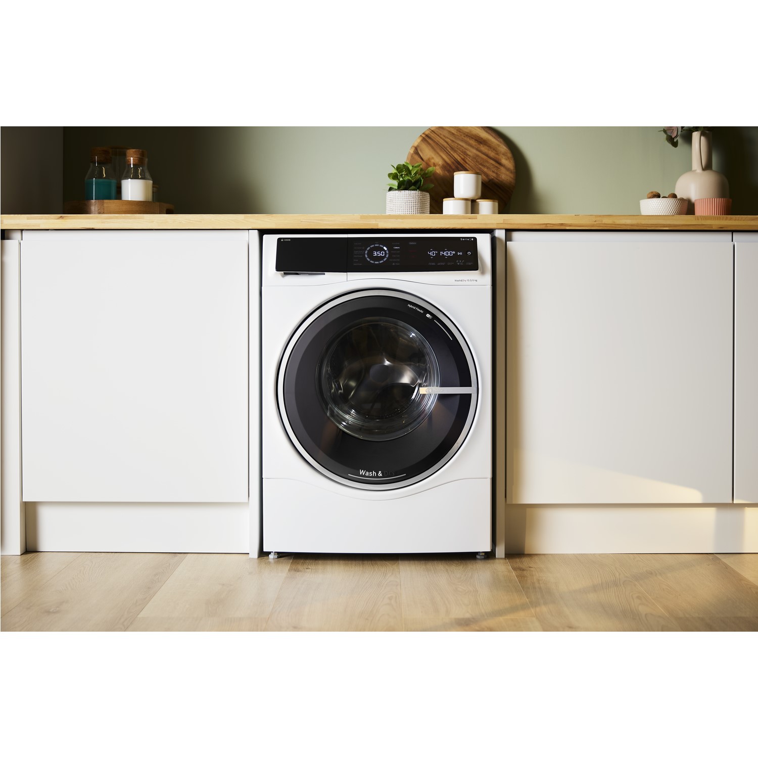 Bosch Series 8 10.5kg Wash 6kg Dry 1400rpm Washer Dryer - Smart Wi-Fi - White - Image 2