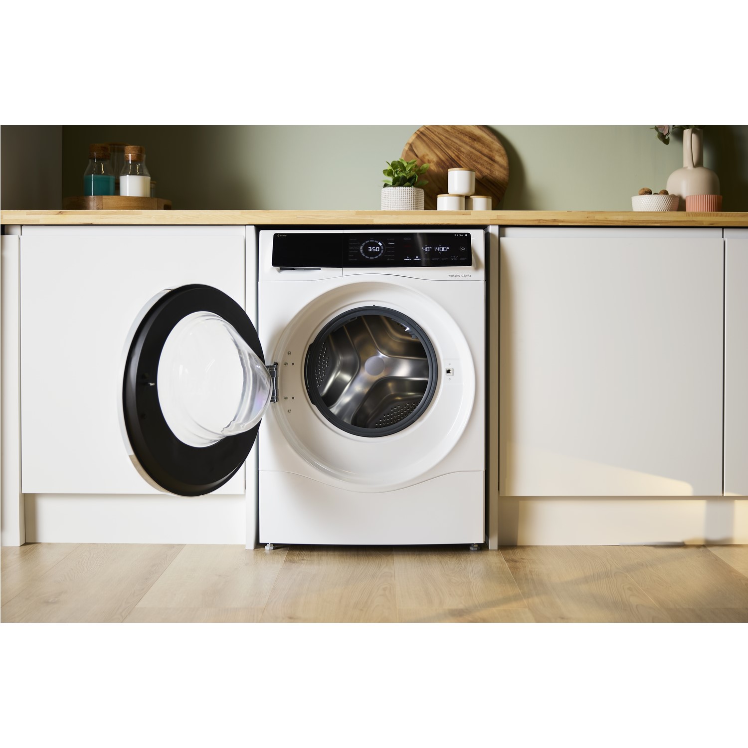 Bosch Series 8 10.5kg Wash 6kg Dry 1400rpm Washer Dryer - Smart Wi-Fi - White - Image 3