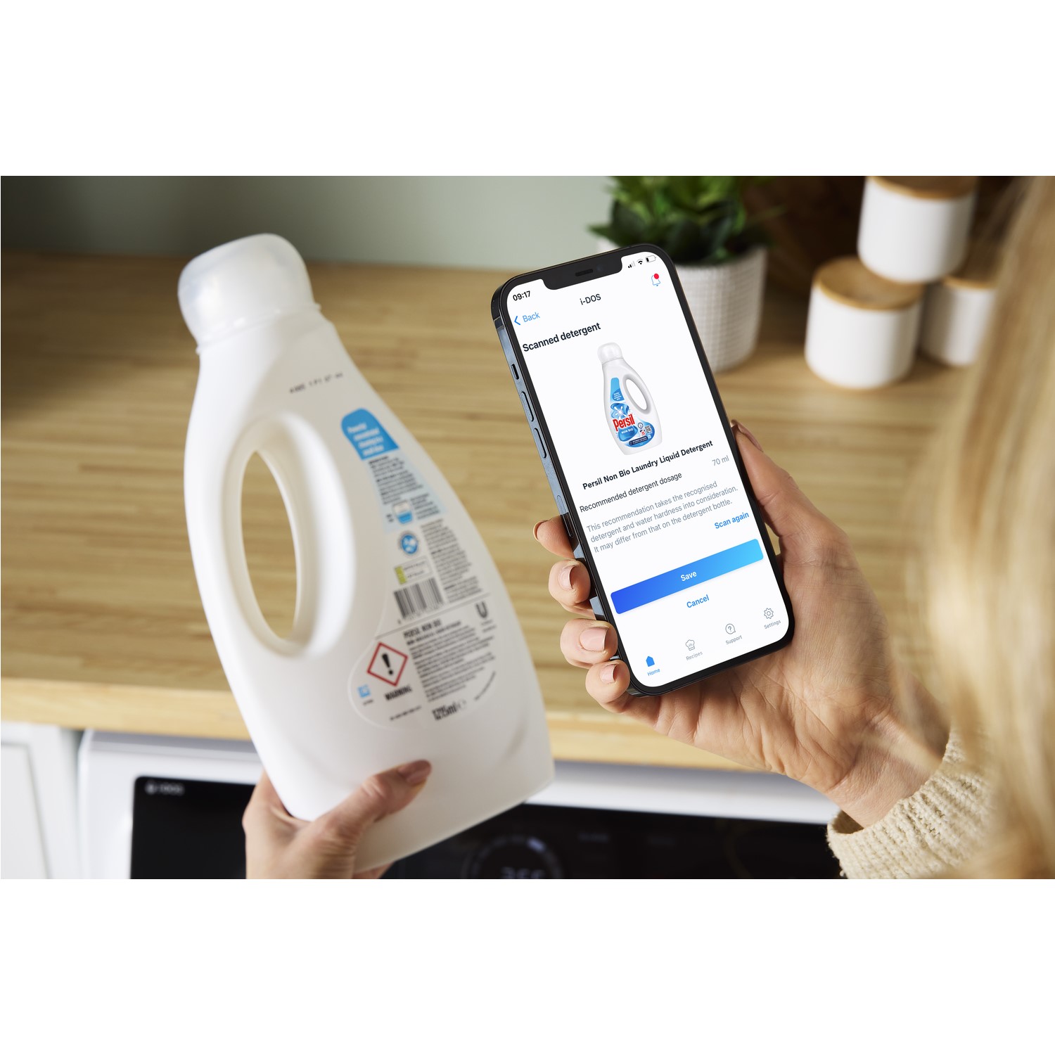 Bosch Series 8 10.5kg Wash 6kg Dry 1400rpm Washer Dryer - Smart Wi-Fi - White - Image 4