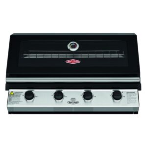 Beefeater 1200E Series - 4 Burner Gas Built in BBQ - Black