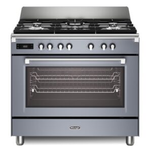 De Longhi 90cm Dual Fuel Range Cooker - Slate Grey