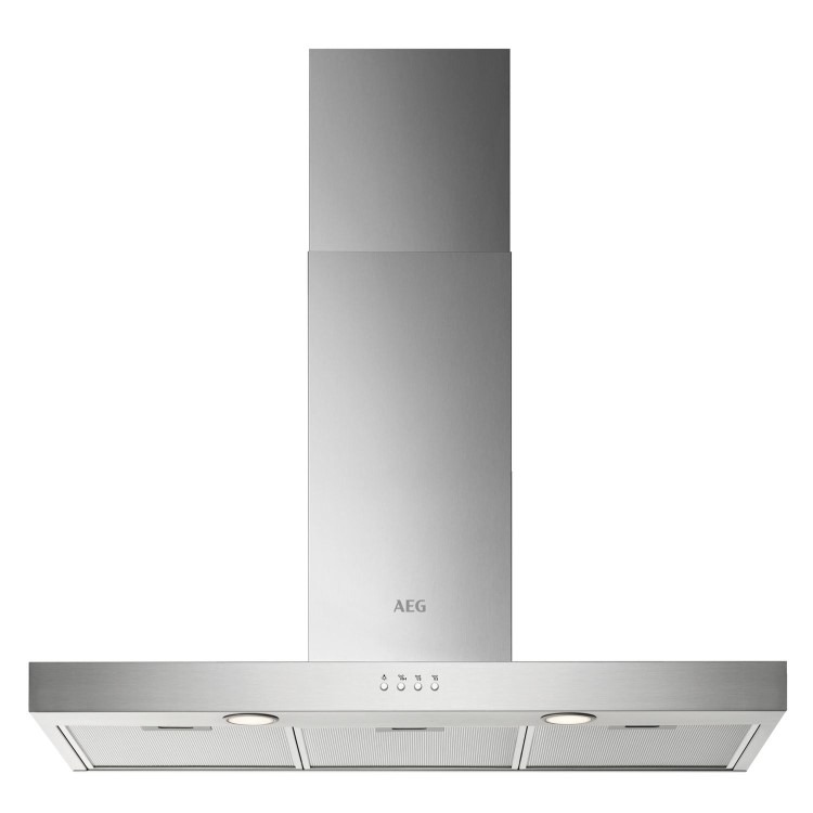 AEG 5000 Series 90cm ExtractionTech Cooker Hood - Stainless Steel