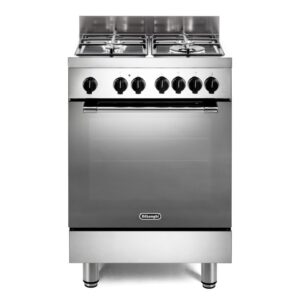 DeLonghi 60cm Dual Fuel Range Cooker - Stainless steel
