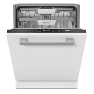 Miele 7000 Series Integrated Dishwasher - Smart Wi-Fi, A-Rated, Black control panel
