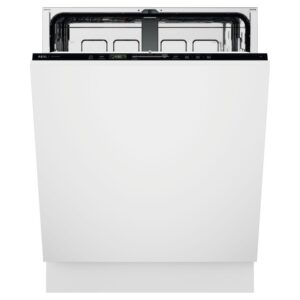 AEG 8000 AirDry Integrated Dishwasher - A-rated Black Control Panel