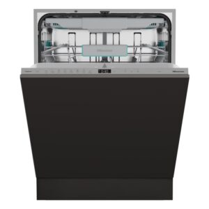 Hisense Integrated Dishwasher - Smart Wi-Fi A-Rated Silver control panel