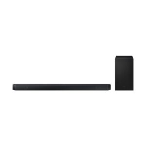 Samsung Q600H Q-Series Soundbar with Subwoofer – 3.1.2ch Dolby Atmos Soundbar DTS_X Q-Symphony & Wireless Surround Audio