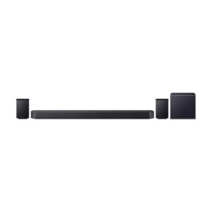 Samsung Q990H Q-Series Soundbar with Subwoofer & Rear Speakers – 11.1.4ch Wireless Dolby Atmos Soundbar DTS_X & AI Sound