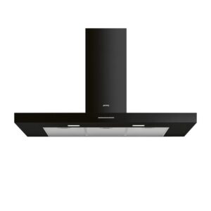 Smeg 110cm Chimney Cooker Hood - Black